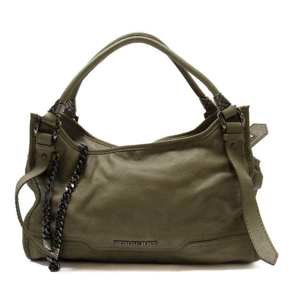 Burberry favorite classic brown leather shoulder bag - Picture 2 of 3